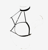 CHOKER VELLUTO E ACCIAO