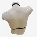 CHOKER VELLUTO E ACCIAO