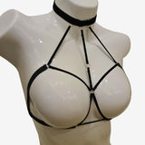 CHOKER VELLUTO E ACCIAO