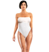 Body in microfibra steccato VERTIGO - CHIUSURA A CORSETTO