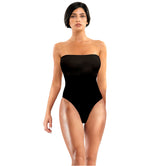 Body in microfibra steccato VERTIGO - CHIUSURA A CORSETTO