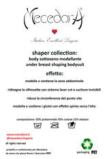 BODY MODELLANTE SOTTO SENO MECEDORA LINGERIE