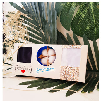 brasiliana in cotone nero mecedora made in Italy