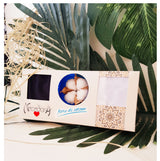 brasiliana nera cotone cofanetto regalo mecedora lingerie