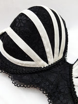 CURVY BRA MECEDORA LINGERIE WHITE VELVET