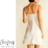 sottovesti raso misto seta sopra il ginocchio