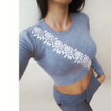 MAGLIONCINO GRIGIO CORTO MECEDORA LINGERIE