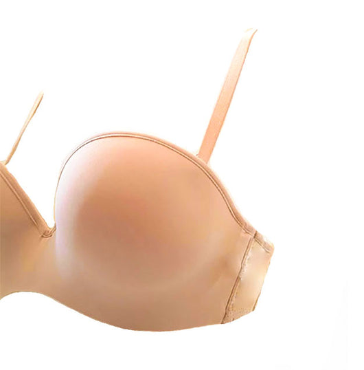 Reggiseno a fascia color carne discount